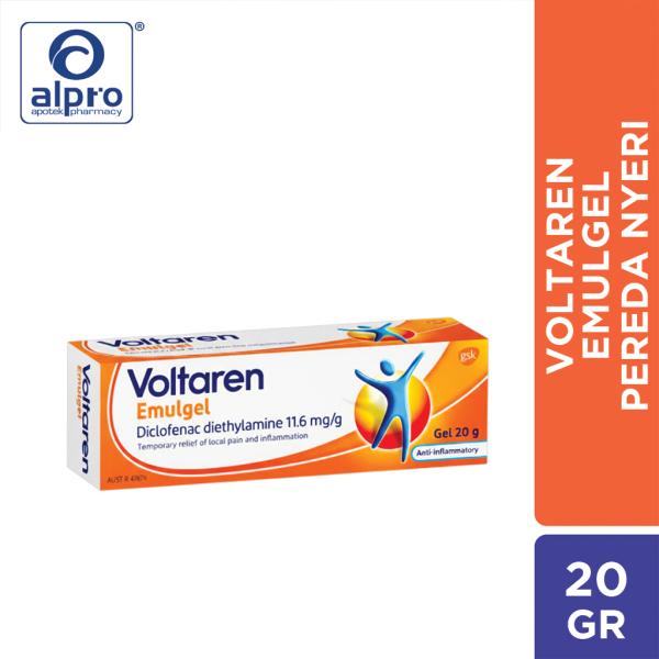Voltaren Emulgel 20Gr Gel Pereda Nyeri Dan Radang Sendi